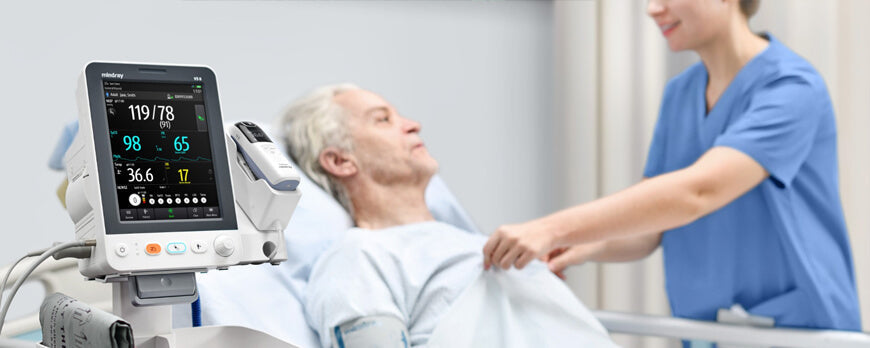 How to Read the Oxygen Level (SpO2) on a Hospital Monitor