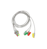For Datex Ohmeda ECG 3 lead wire IEC European Standard Pinch/Grabber - sinokmed
