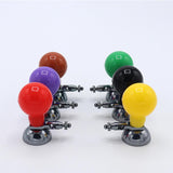 Universal ECG/EKG Suction Electrode Multicolour Ball Ag/AgCI Adult Size Set of 6 - sinokmed