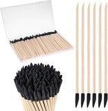 100 Pcs Sanding Sticks, Fine Detailing Sanding Tools with Storage Box for Plastic Models Miniatures Wood Stocking Stuffers