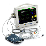 SNP9000N Patient Monitor with Multi-parameter to Monitor Vital Sign ECG, SpO2,NIBP, TEMP,RESP,PR,HR 12.1 Inch