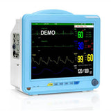SNP9000N Patient Monitor with Multi-parameter to Monitor Vital Sign ECG, SpO2,NIBP, TEMP,RESP,PR,HR 12.1 Inch