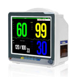 SNP9000N Patient Monitor with Multi-parameter to Monitor Vital Sign ECG, SpO2,NIBP, TEMP,RESP,PR,HR 12.1 Inch