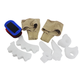 US Supply Med Toe Separators Bunion Corrector Relief Pads Protector Straightener Kit - sinokmed