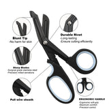 Medical Scissors Trauma Shears -8 inch Patented Bandage Scissor Heavy Duty Surgical Grade EMT Scissors for EMT Workers Doctors Nurses