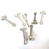 Multi-Function Veterinary Universal ECG Adapter Clip EKG Clamp ForDin 3.0 Banana 4.0, Snap,Grabber