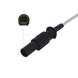 For for Novametrix Veterinary Spo2 Sensor Animal Ear Tongue Clip 9.8 ft 7 Pins Connector - sinokmed