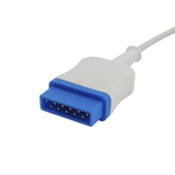 For for GE Marquette Spo2 Sensor Nellcor OxiMax Technology Finger Clip 9.8 ft 11 Pins Connector - sinokmed