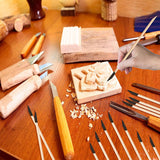 100 Pcs Sanding Sticks, Fine Detailing Sanding Tools with Storage Box for Plastic Models Miniatures Wood Stocking Stuffers