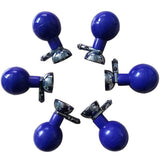 Universal For ECG/EKG Bulb Suction Electrode Ball Pediatric Size 0.83 inch Set of 6 - sinokmed