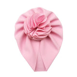 Baby Turban Hat Cap Beanie Bonnet with Big Flower for Baby Girls Toddlers Newborns Infants