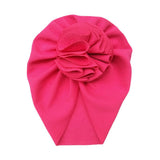 Baby Turban Hat Cap Beanie Bonnet with Big Flower for Baby Girls Toddlers Newborns Infants