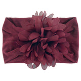 Baby Girls Headbands Tulle Hair Bows Head Wraps Chiffon Flowers Bows Soft Stretchy Turban Headband for Newborn Infant Girls and Toddler