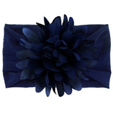 Baby Girls Headbands Tulle Hair Bows Head Wraps Chiffon Flowers Bows Soft Stretchy Turban Headband for Newborn Infant Girls and Toddler
