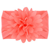 Baby Girls Headbands Tulle Hair Bows Head Wraps Chiffon Flowers Bows Soft Stretchy Turban Headband for Newborn Infant Girls and Toddler