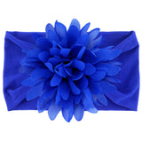 Baby Girls Headbands Tulle Hair Bows Head Wraps Chiffon Flowers Bows Soft Stretchy Turban Headband for Newborn Infant Girls and Toddler