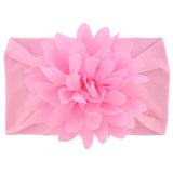 Baby Girls Headbands Tulle Hair Bows Head Wraps Chiffon Flowers Bows Soft Stretchy Turban Headband for Newborn Infant Girls and Toddler
