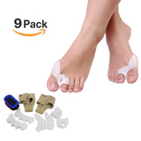 US Supply Med Toe Separators Bunion Corrector Relief Pads Protector Straightener Kit - sinokmed