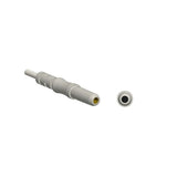 For AAMI ECG 3 lead wire IEC European Standard Pinch/Grabber Straight Connector - sinokmed