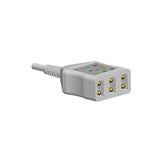 For AAMI ECG Trunk Cable 6pins IEC European Standard LL Style Connector - sinokmed