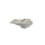 For Marquette 411200-004 ECG leadwires 5 leads IEC Snap European Standard Connector - sinokmed