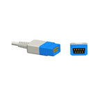 For for GE Trusignal TS-F-D Spo2 Sensor Adult Clip 3.2 ft 9 Pins Connector - sinokmed