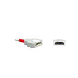 For Masimo 2502 M-LNCS DCIP SpO2 Sensor Adult Soft 3.2 ft - sinokmed