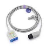 ECG trunk cable 3leads for Nihon Kohden Cardiolife Lifescope serioes 6-8-9-116102-6205-6120 IEC 8PIN
