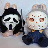 2 Sets Of 6.7 in Doll Clothes For Halloween Scary Mask Doll Accessories Cute Halloween Costumes For Dolls Create