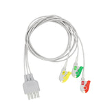 For Nihon Kohden ECG 3 Leadwires BR-903P AHA Pinch/Grabber - sinokmed