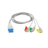 For Philips M1671A ECG 3 Leadwires AHA Pinch/Grabber - sinokmed