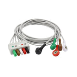 For Draeger Siemens ECG 5 Leadwires 5956458 AHA Snap - sinokmed