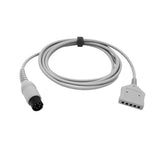 For AAMI ECG Trunk Cable IEC European Standard 6Pins Straight Connector - sinokmed