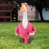 Gänse-Outfit, gehäkelt, handgefertigt, für die Veranda, Gänse-Outfits, süße Gänse-Kleidung für 23" Gänse, Halloween, Weihnachten, Outdoor, Terrasse, Hof, Rasenkunst 