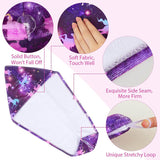 1pc Microfiber Hair Towel Wrap With Button for Kids, Soft Quick Dry Hair Cap, Cartoon Pattern Hair Towel For Bathroom, Absorbent Hair Wrap Towel for Women and Girls, Bathroom Supplies