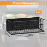 2 Pack of Magnetic Storage Bin for Traeger Grills