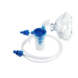 1 Set Compressor Vaporizer Kit with 7' Oxygen Tubing Adult & Kid Oxygen Masks Elastic Strap Style Breathing Mouthpieces - sinokmed