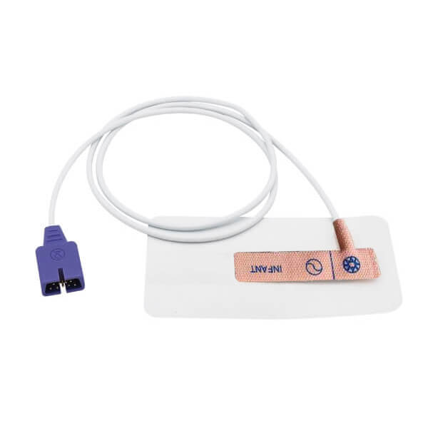 For Nellcor Disposable MAX-I  Spo2 Sensor Infant 3.2 ft 9 Pins Connector 12  Pack - sinokmed