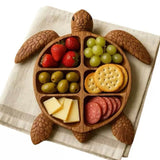 Octopus Charcuterie Platter, Ocean Themed Cheese Bread Board, Novelty Unique Serving Tray Board for Cheese Meats Fruit, Small Design Wood Serving Tray
