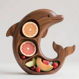 Octopus Charcuterie Platter, Ocean Themed Cheese Bread Board, Novelty Unique Serving Tray Board for Cheese Meats Fruit, Small Design Wood Serving Tray
