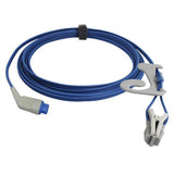 For for Philips  Spo2 Sensor  Adult Ear Clip 9.8 ft 12 Pins Connector - sinokmed