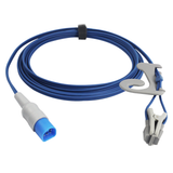 For Philips Spo2 Sensor Adult Ear Clip 9.8 ft 8 Pins Connector - sinokmed