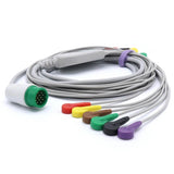 For Physi Control Fixed one ECG cable 10 leads IEC Snap