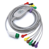 For Physi Control Fixed one ECG cable 10 leads IEC Snap