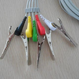 Vet-Use Reusable EKGECG Electrodes-Alligator Clip Adapters for Animal Monitoring