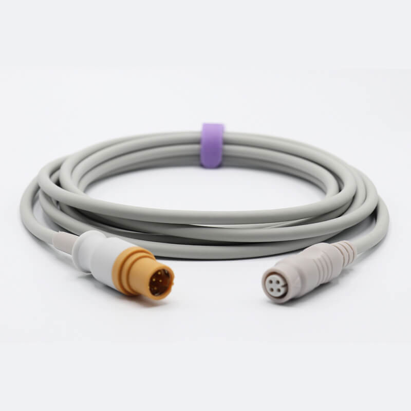 For Drager Siemens IBP Adapter Cable Transducer B. Braun Connector - sinokmed