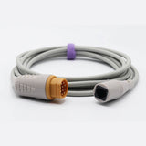 For Drager Siemens IBP Adapter Cable Transducer Medex Abbott Connector Invasive Blood Pressure Cable - sinokmed