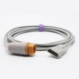 For Drager Siemens IBP Adapter Cable Transducer PVB Connector Invasive Blood Pressure Cable - sinokmed