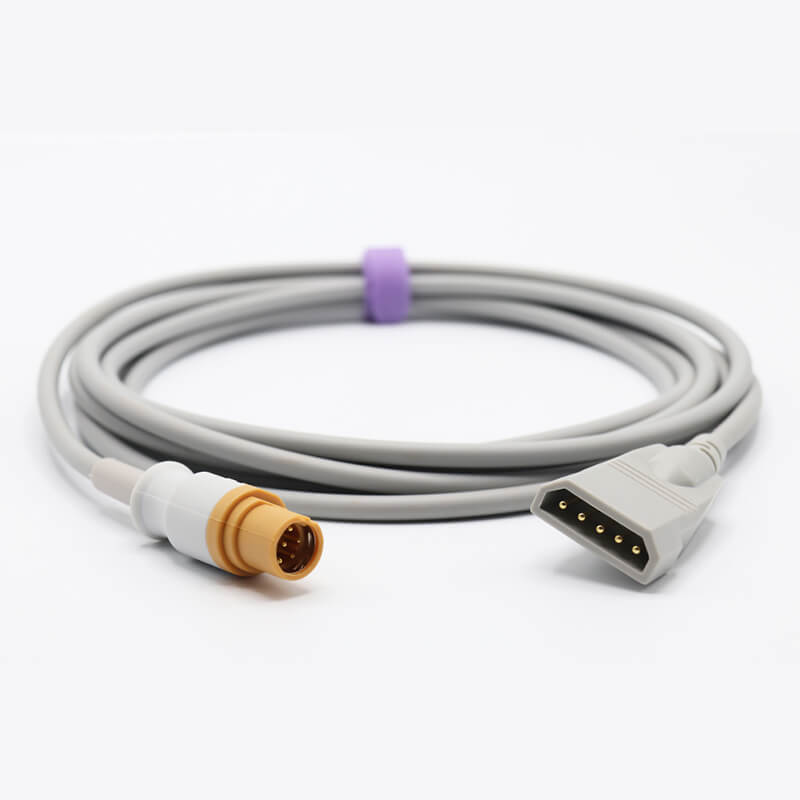 For Drager Siemens IBP Adapter Cable Transducer PVB Connector - sinokmed