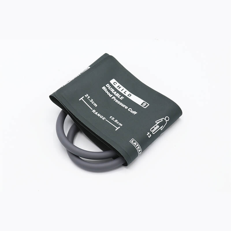 Reusable Blood Pressure Cuff Double Tube Child Use 15.8 - 21.3 cm Arm Circumference (dark green without bag) - sinokmed